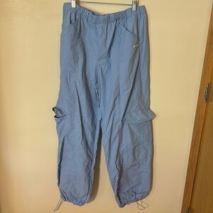 Wilo The Label Anthropologie Cargo Parachute Pants Size L nwot